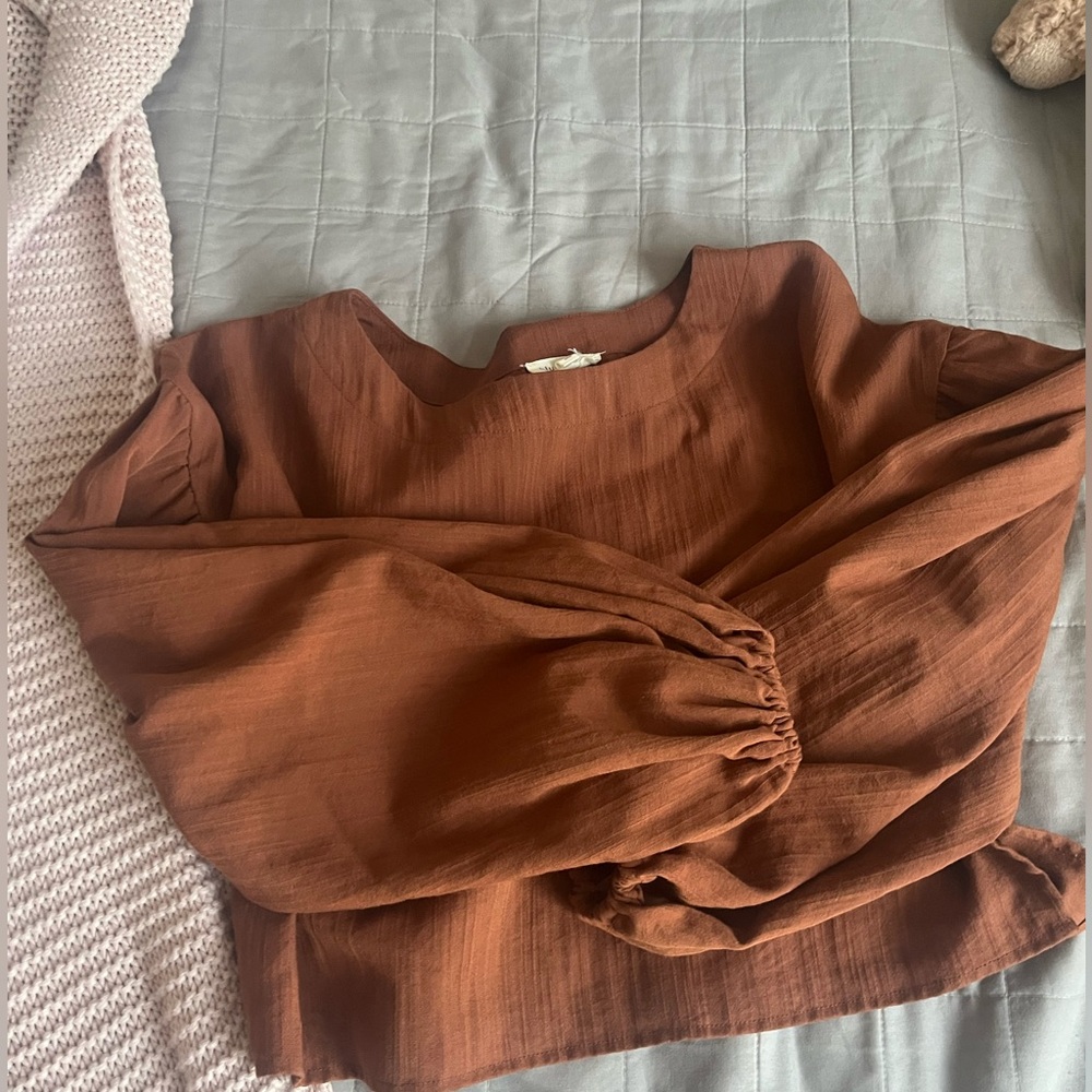 Balloon Sleeve Top